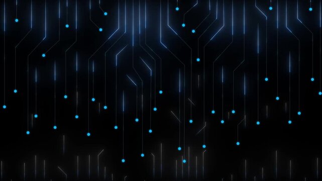 circuit chip line red on main board. for futuristic technology design transparent background, Processing and organizing data. Abstract high Artificial
