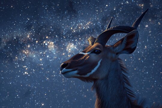 poetic vision of endangered species among stars