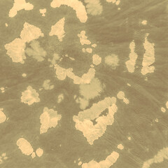 Yellow Acrylic Paint Brush. Acryllic © Olga