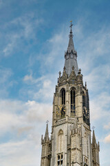 Obraz premium Delft is a city crisscrossed by canals and located in South Holland, Netherlands.