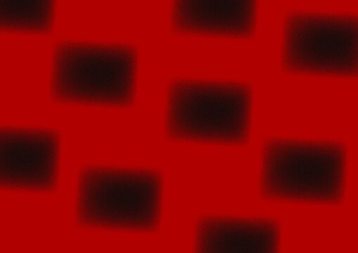 Red geometric rounded rectangle pattern background