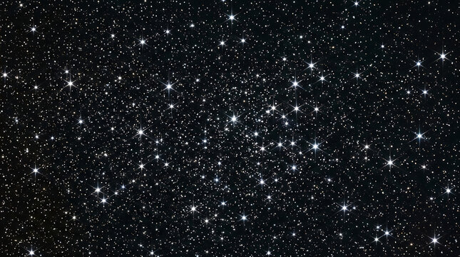 Dense star field background in deep outer space with astronomy universe celestial background infinity exploration astronomical galactic discovery
