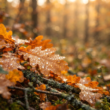 autumn leaves on a tree