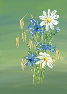 A bouquet of fild flowers