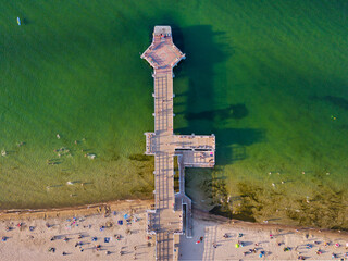 Baltic Sea beach in Gdansk Brzezno at summer, Poland. © Patryk Kosmider
