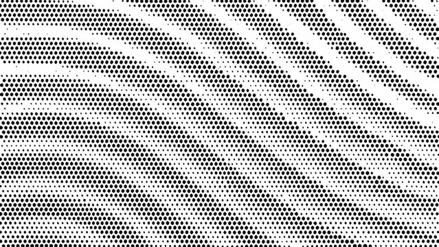 Halftone dot texture a bold black and white pattern with varying densities of circular points abstract arrangement