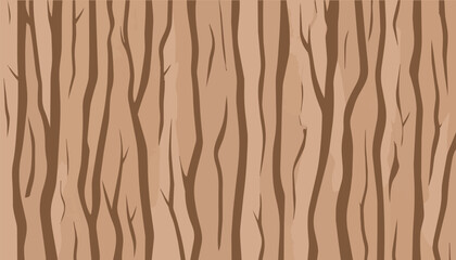 Vector seamless pattern, abstract organic tree trunk texture in warm brown and beige tones. minimalist nature-inspired design for web backgrounds, banners, backdrops, packaging, and decorative. © Bediha Duru Öksüz
