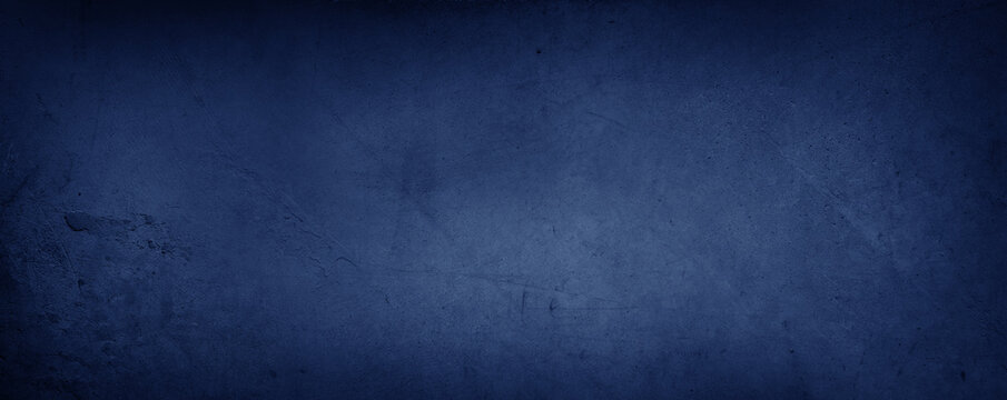 Blue textured concrete