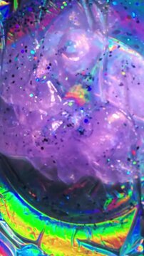 Holograpic glitter background abstract