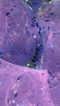 Glitter slime texture background
