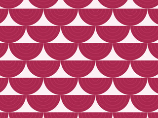 Seigaiha Japanese Scale Pattern Traditional Wave Design © iushakovsky