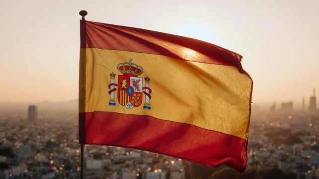 Spain Flag Spanish Football Champions Europe Winner 2026