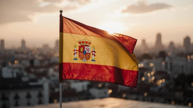 Spain Flag Spanish Football Champions Europe Winner 2026
