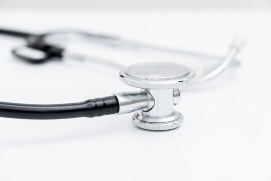 Primer plano de estetoscopio m&eacute;dico
