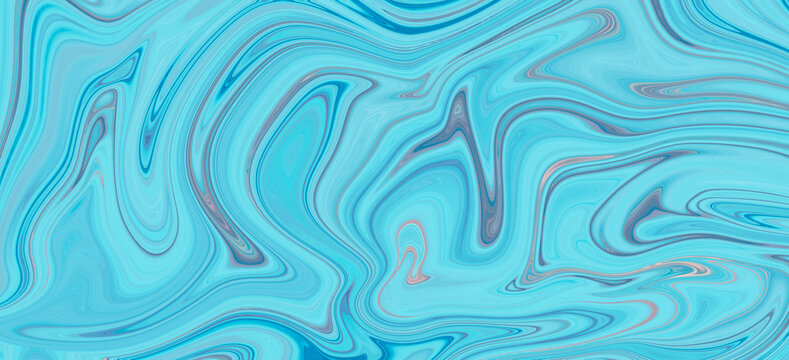 Light blue marble pattern texture abstract background.