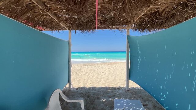 The Northern Coast of Egypt extends for about 1,050 km along the Mediterranean Sea,  It is one of the longest Mediterranean coastlines, and is popularly known because of sandy beaches and clear water.