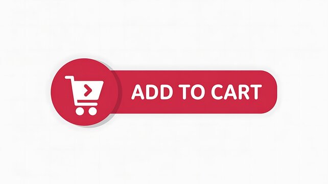 Add to cart button with shopping cart icon