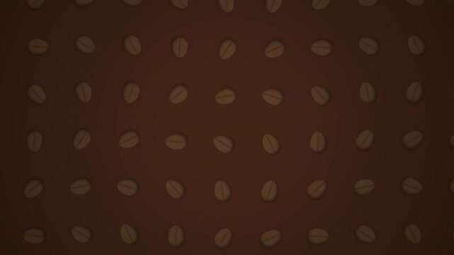 coffee beans creating a natural pattern on a rich brown background ideal for food and drink designs and textured concepts.