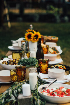 wedding table setting