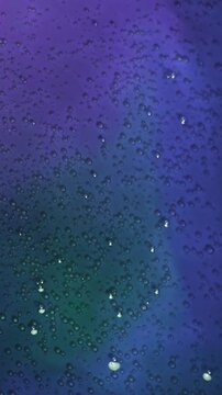 Colorful liquid bubbles moving in abstract background. High quality 4k footage