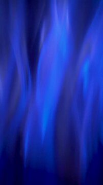 Gentle blue color waves moving in abstract flowing design. High quality 4k footage
