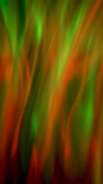 Motion design background with bright flowing gradient curves. High quality 4k footage