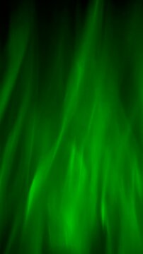Abstract green waves of colorful gradients in motion background loop. High quality 4k footage