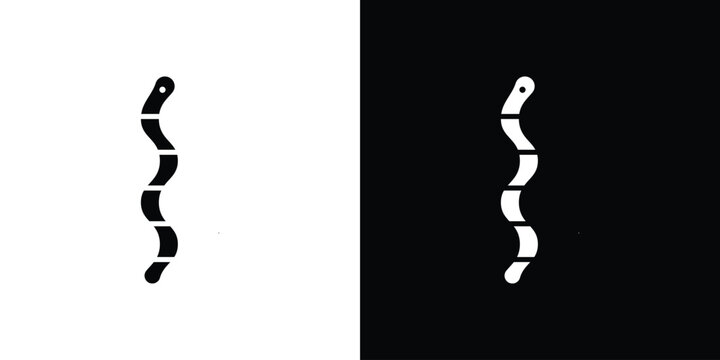 Worm icon flat symbols pack