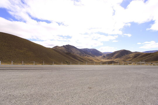 Lindis Pass in Central Otago New Zealand