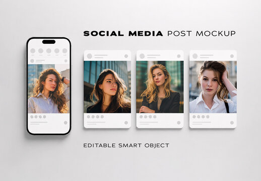 Instagram Social Media Post Mockup