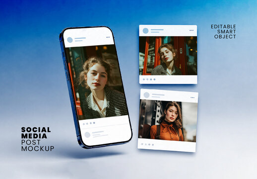 Instagram Social Media Post Mockup
