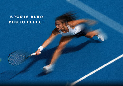 Sports Blur Photo Effect
