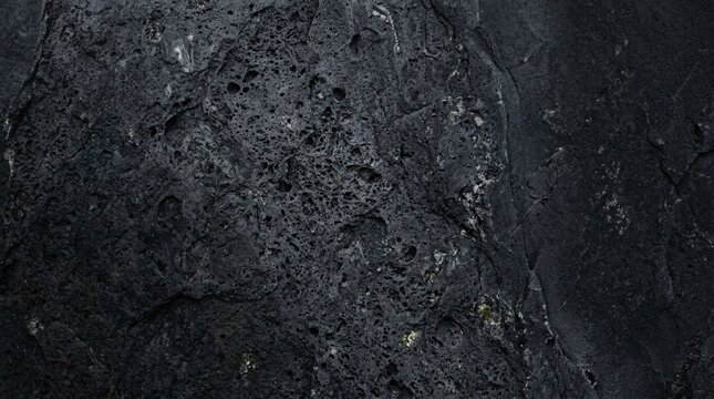 Dark black granite texture with natural speckled mineral pattern, background