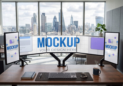 Multiscreen Setup Mockup