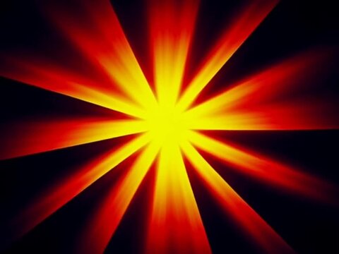 abstract background with red rays
