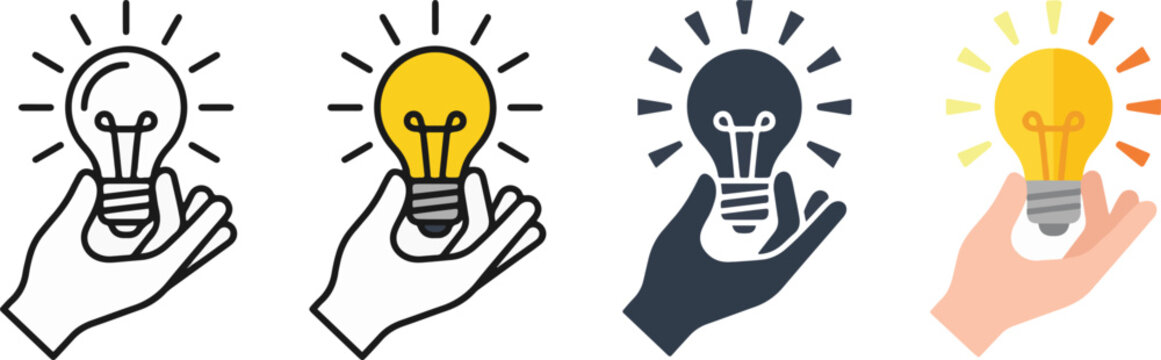 Opportunities icon set multiple style collection