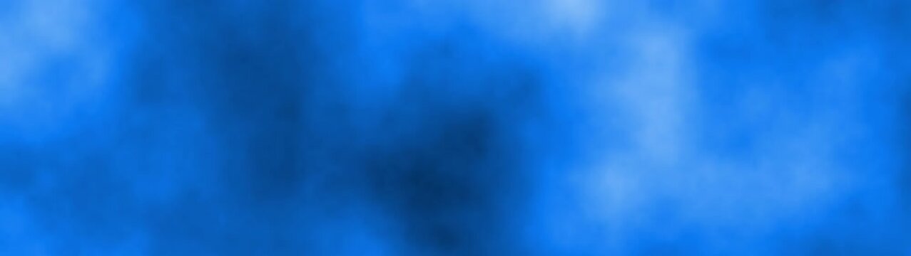 Abstract blue smoky cloud motion background with soft light texture and atmospheric effects.
