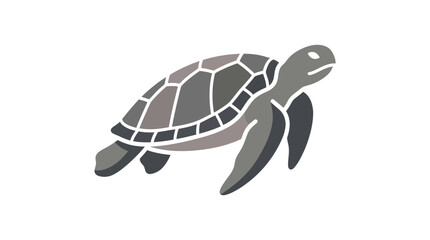 Turtle Icon Graphic Illustration Design. © Asep