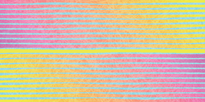 Vibrant Colorful Abstract Horizontal Line Pattern Background