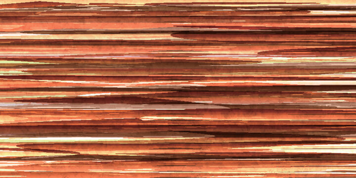 Abstract Wood Grain Texture Background with Horizontal Stripes