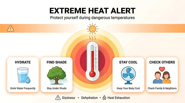 Extreme Heat Alert and Safety Tips to Protect Yourself from Dangerous High Temperatures