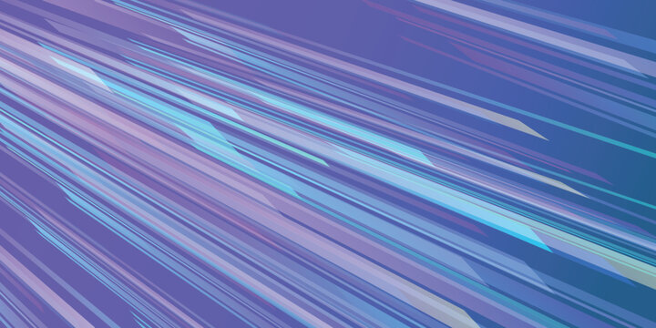 Abstract Motion Speed Lines Blue And Purple Background
