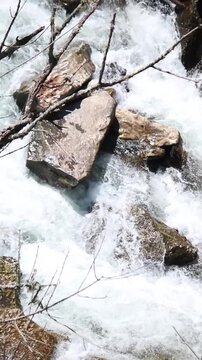 brook over rocks