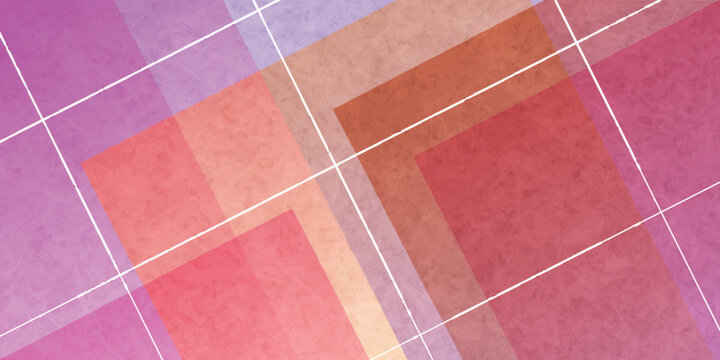 Abstract Geometric Pink and Red Background Pattern