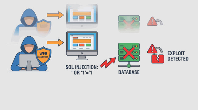 SQL Injection Attack Database Exploit Web Security