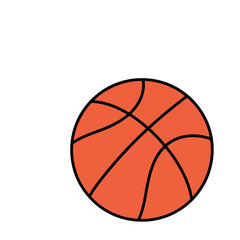 Obraz premium Basketball illustration