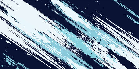 Abstract geometric ice car livery wrap background vector design blue rebel grunge flame, lightning, thunder, claw art racing speed , pattern spikes arrow dragon sporty esport gaming banner © Bletang