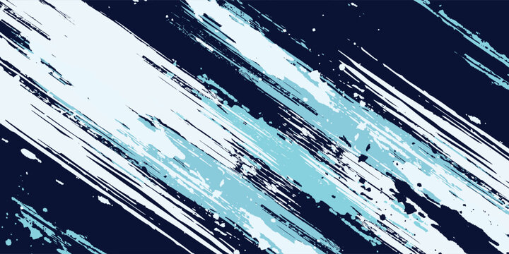 Abstract geometric ice car livery wrap background vector design blue rebel grunge flame, lightning, thunder, claw art racing speed , pattern spikes arrow dragon sporty esport gaming banner