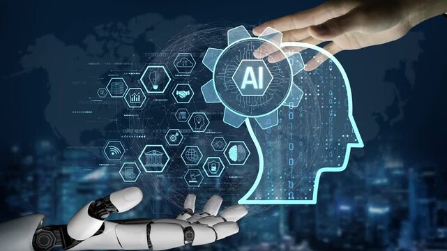 AI enhances human-machine collaboration by integrating decision logic, automation systems, and secure data environments to drive intelligent performance and innovation Marrow