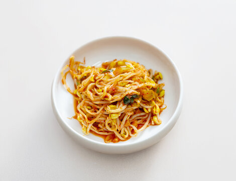 Seasoned Bean Sprouts, Korean food